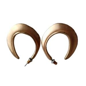 A New Day - Gold colored hoops  artistic